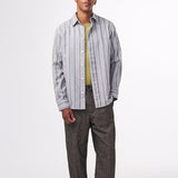 Colby Brushed Shirt 5332 - Gray Stripe