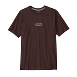 M'S '95 Oval Logo T-Shirt - Den Brown Heliotropic