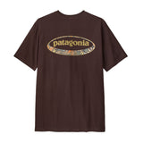 M'S '95 Oval Logo T-Shirt - Den Brown Heliotropic