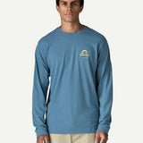 L/S Great Waves Tee - White