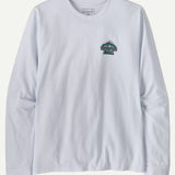L/S Great Waves Tee - White
