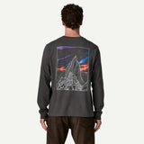 M'S L/S Cloud Crag T-Shirt - Ink Black