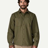 Point Reyes Canvas Shirt - Basin Green