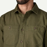 Point Reyes Canvas Shirt - Basin Green