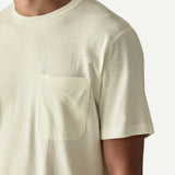 Trail Harbor Pocket Tee - Birch White