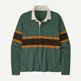 M'S L/S Rugby Shirt - Rugby Big Canopy Green