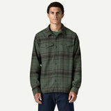 M'S Fjord Flannel Shirt - Powder: Rusty Red