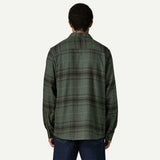 M'S Fjord Flannel Shirt - Dissolve Treeline Green