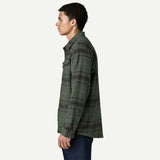M'S Fjord Flannel Shirt - Dissolve Treeline Green