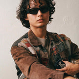 Eclipse Matt Black - Green Solid Lens