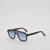 Jet Chocolate - Blue Gradient Lens