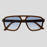 Jet Chocolate - Blue Gradient Lens