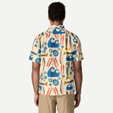 Tidal Threads Camp Shirt - Honey Gold