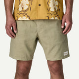 Corduroy Volley Shorts -Gumtree Green