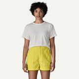 Retro Cord Shorts W - Lemon Zest