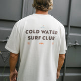 Cold Water Surf Club Tee - White