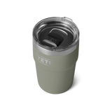 Rambler 16oz Stackable Cup - Pampa Green
