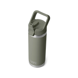 Rambler Bottle Straw 18oz - Pampa Green