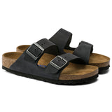 Sandal Arizona Slim Oiled Leather - Black