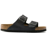 Sandal Arizona Slim Oiled Leather - Black