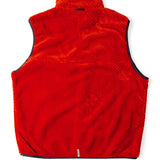 Poppy Thermal Fleece Vest - Orange