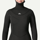 W'S Regulator 6/5 Hooded Full Suit - Black