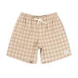 Check Jam Shorts - Sand