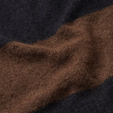 Alpine Knit - Navy/Dark Brown