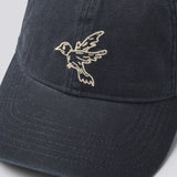 Bird Washed Herringbone Cap - Navy