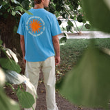 We Are The Ocean Tee - Washed Light Blue