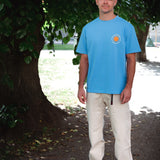We Are The Ocean Tee - Washed Light Blue