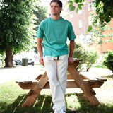 Cold Water Surf Club Tee - Washed Green