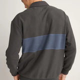 Terry Vintage Rugby Shirt - Charcoal