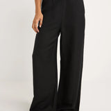 Stevie Wide Leg Pant - Black