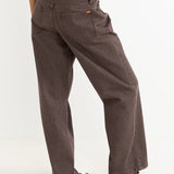 Charlie Low Rise Denim - Chocolate