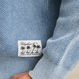 Polu Crew Knit - Washed Blue