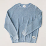 Polu Crew Knit - Washed Blue