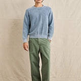 Polu Crew Knit - Washed Blue