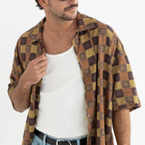 Racket Relaxed SS Shirt - Ochre