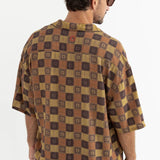 Racket Relaxed SS Shirt - Ochre