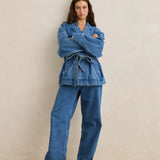 Shoreline Denim Blazer - Indigo