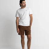 Linen Jam Shorts - Chocolate