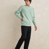 Classic Fleece Crew - Seafoam