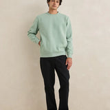 Classic Fleece Crew - Seafoam
