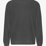 Oversized Organic LS T-shirt - Faded Black