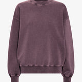 Organic Oversized Crew - Faded Grape