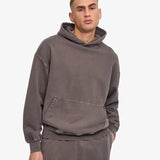 Organic Oversized Hood - Faded Mud