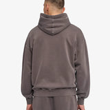 Organic Oversized Hood - Faded Mud
