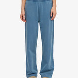 Organic Straight Leg Sweatpants - Faded Indigo