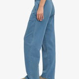 Organic Straight Leg Sweatpants - Faded Indigo